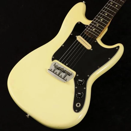 Электрогитара Fender USA 1977 Musicmaster, белая, б/у