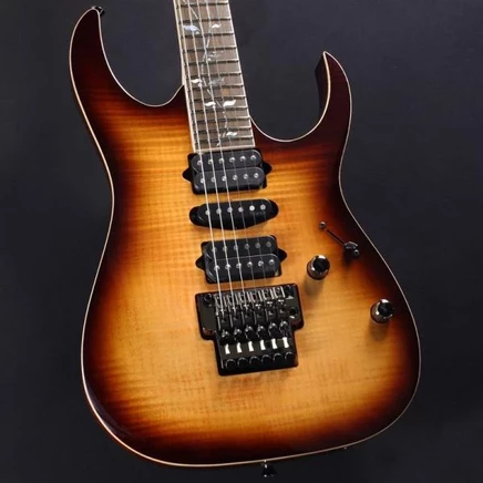Электрогитара Ibanez j.custom RG8570-BSR, коричневая