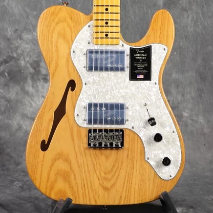 Электрогитара Fender 1972 Telecaster Thinline, натуральная
