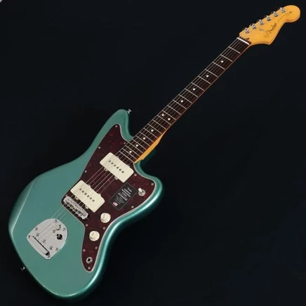 Электрогитара Fender Jazzmaster, зелёный металлик