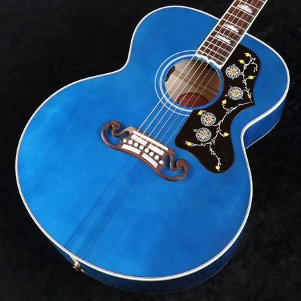 Акустическая гитара Gibson SJ-200, Blue Bonnet