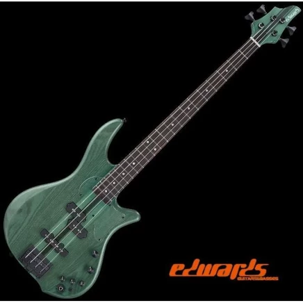 Электробас EDWARDS E-BOTTOM BUMP, бирюзовый