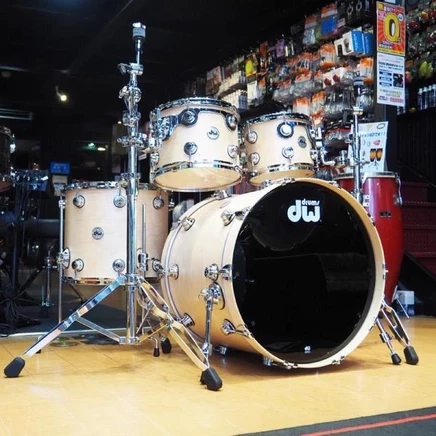 Ударная установка DW Pure Maple, 4 барабана, натуральная
