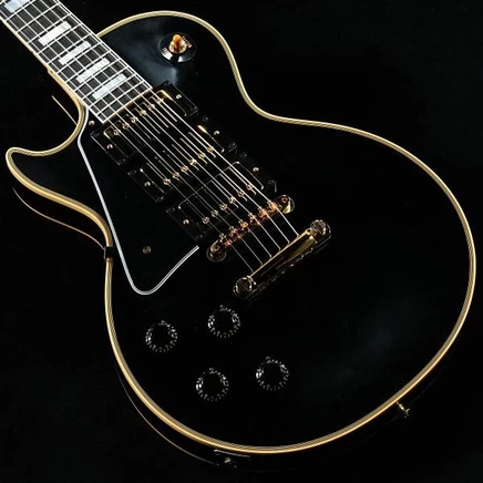 Леворукая гитара Gibson Les Paul Custom 1957, Ebony