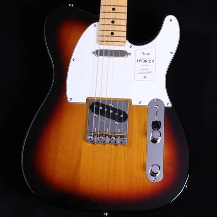 Электрогитара Fender Hybrid II Telecaster, трехцветный санбёрст