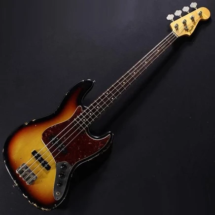 Бас-гитара Fender Jazz Bass Relic, санбёрст, б/у