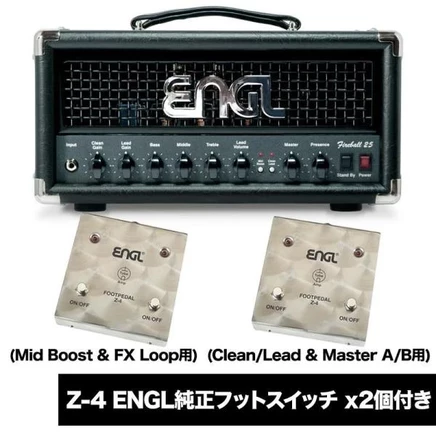 Гитарный усилитель ENGL Fireball 25 с 2 футсвитчами