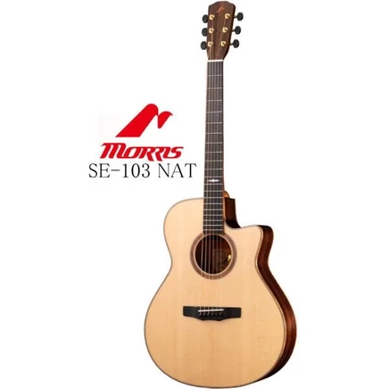 Акустическая гитара Morris SE-103, натуральная