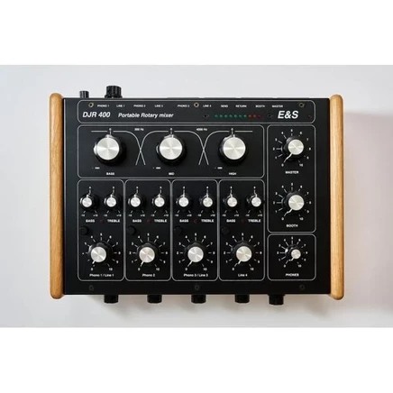 DJ-микшер E&S DJR400FXWP LEDMIX с FX-посылом