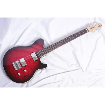 Электрогитара Music Man Axis HH, б/у, чёрная вишня