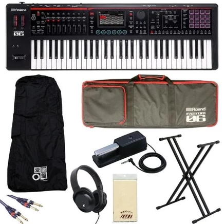 Синтезатор Roland FANTOM-06, комплект с чехлом