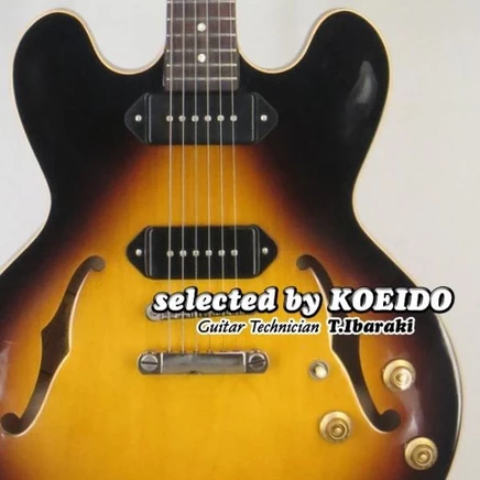 Электрогитара Gibson ES-335 P-90 Dot, винтажный санбёрст