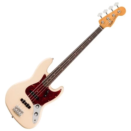 Электробас Fender Vintera III Jazz Bass RW, белый