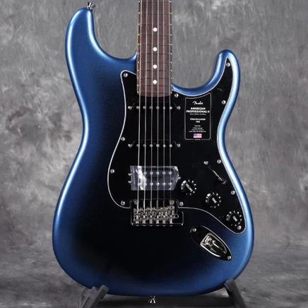 Электрогитара Fender Stratocaster HSS Pro II, темно-синяя