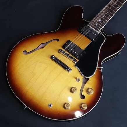 Электрогитара Gibson ES-335 50s, табачный санберст