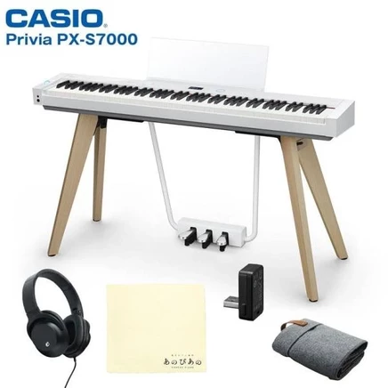 Электропиано Casio Privia PX-S7000WE, белое