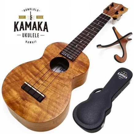 Укулеле Kamaka HF-1, сопрано, 110-летняя серия, кейс