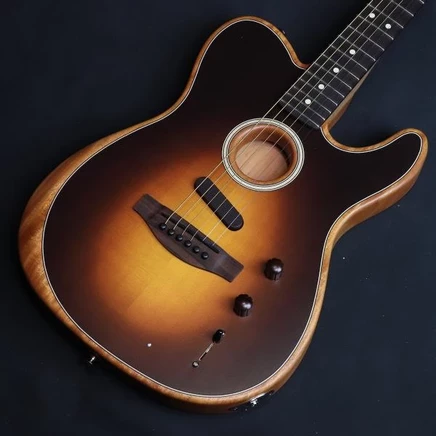 Электроакустика Fender Acoustasonic Tele, теневой санберст