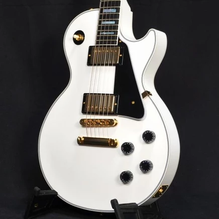 Электрогитара Gibson Les Paul Custom, белая