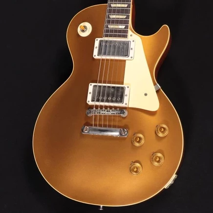 Электрогитара Gibson Custom Shop 1957 Les Paul Goldtop, золотая