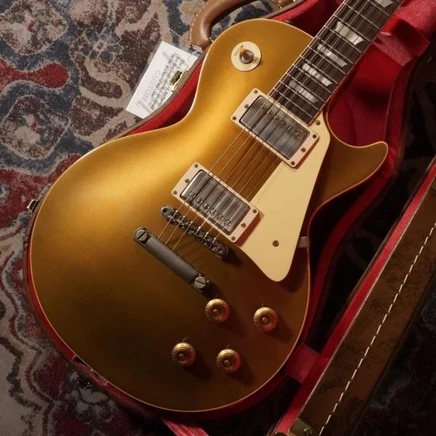 Электрогитара Gibson 1957 Les Paul Goldtop, золотая