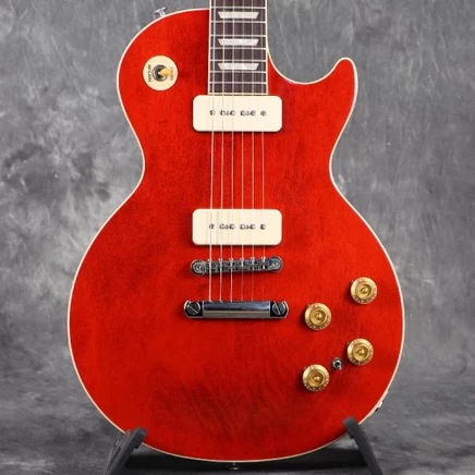Электрогитара Gibson Les Paul Standard P-90, вишневая