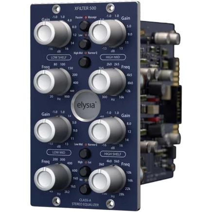 Стереоэквалайзер Elysia xfilter 500