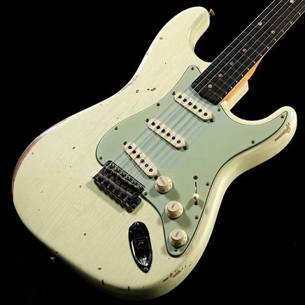 Электрогитара Fender 1960 Stratocaster Relic, Vintage White