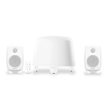 Домашняя акустика Genelec G One + F One, белая
