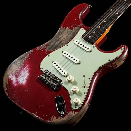 Электрогитара Fender Stratocaster 62/63, красная дакота