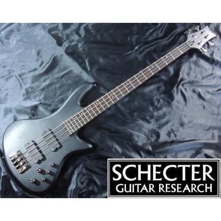 Электробас Schecter AD-SL-ST4, черный сатиновый