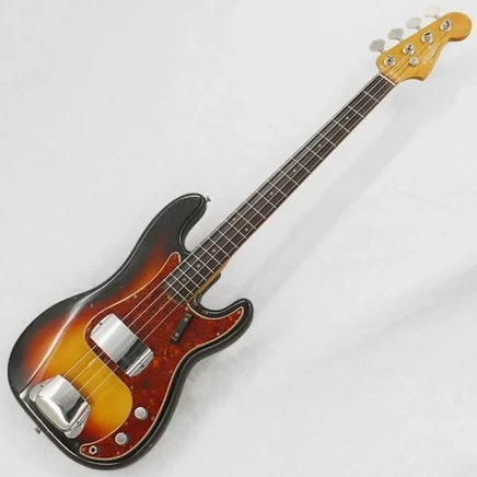 Бас-гитара Fender USA Precision Bass 63, б/у, санберст