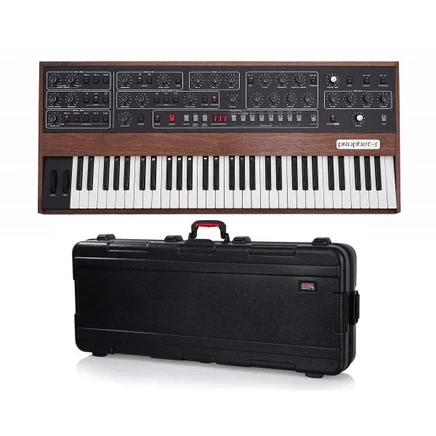 Синтезатор Sequential Prophet-5, комплект с кейсом