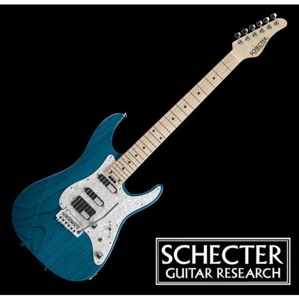 Электрогитара Schecter BH-1-STD-24, клен, светло-синяя