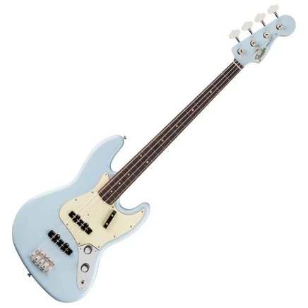 Электробас Fender Vintera III Jazz Bass RW, голубой