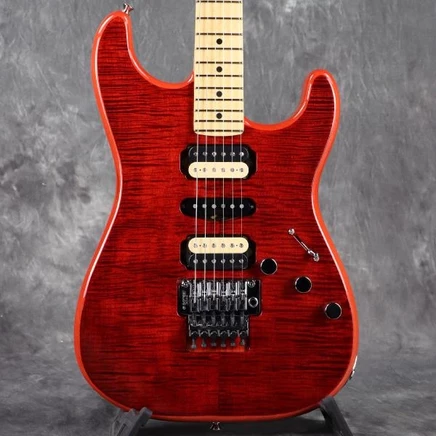 Электрогитара Fender Michiya Haruhata Stratocaster, розовая