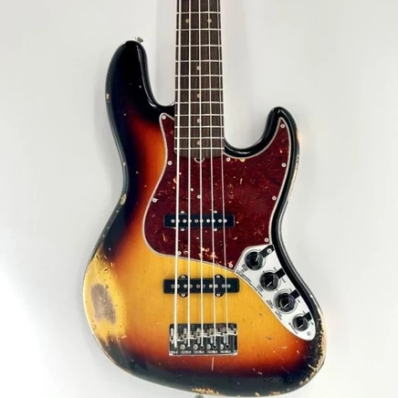 Бас-гитара Fender Custom Shop Jazz Bass V Heavy Relic