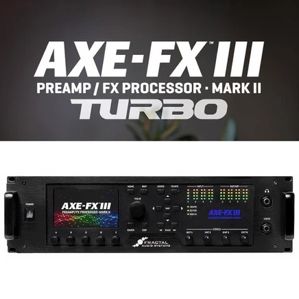 Процессор Fractal Audio Axe-Fx III Mark II Turbo