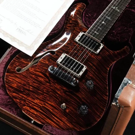 Электрогитара PRS McCarty, полуакустическая, Tiger
