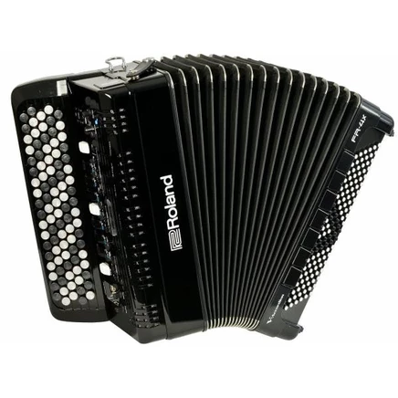 Цифровой аккордеон Roland FR-4XB, кнопочный, черный