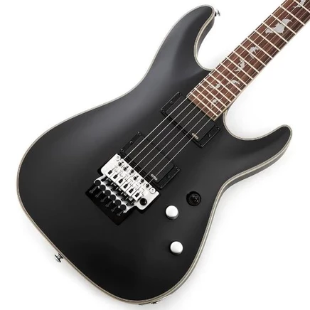 Электрогитара Schecter Damien Platinum-6 FR, чёрная