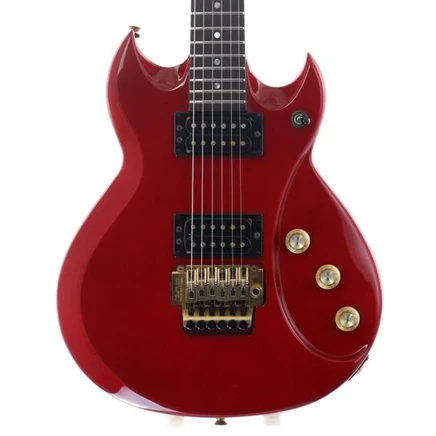 Б/у электрогитара Yamaha KK-1, вишнёвая