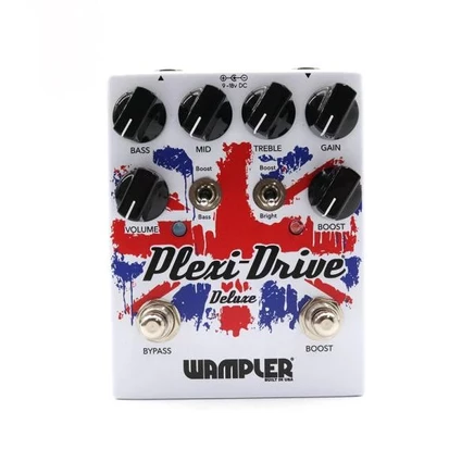 Гитарная педаль Wampler Plexi Drive Deluxe, овердрайв