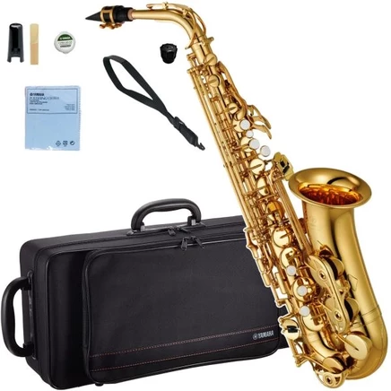 Альт-саксофон Yamaha YAS-380, лакированный, золотой