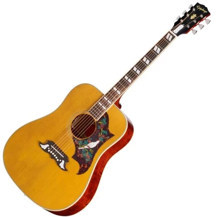 Электроакустическая гитара Epiphone Dove, натуральная