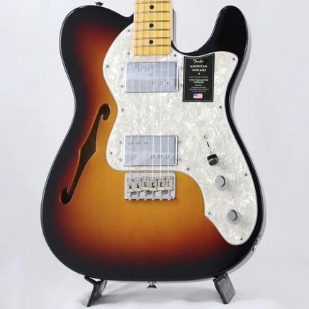 Электрогитара Fender Telecaster Thinline 1972, санбёрст
