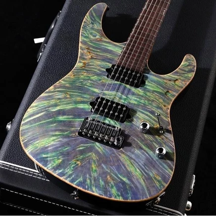 Электрогитара Suhr Custom Modern, цвет Trans Algae