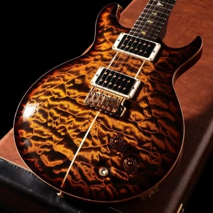 Электрогитара PRS Santana II #4527, Tiger Eye Burst