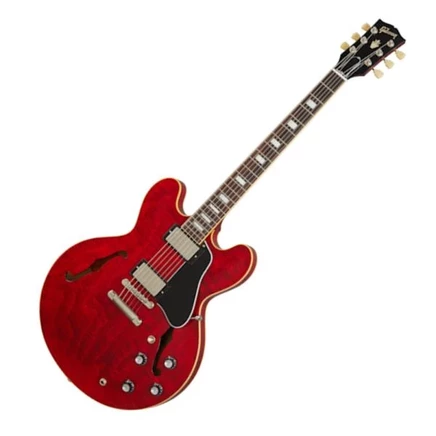 Электрогитара Gibson ES-335 Figured, вишнёвая