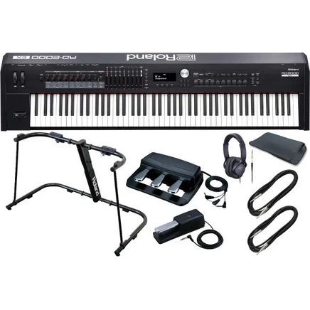 Цифровое пианино Roland RD-2000EX, стойка и 3 педали